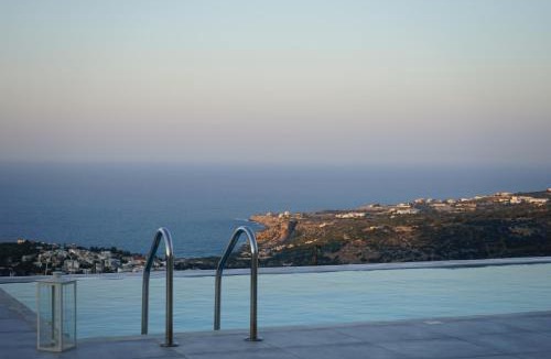 Atsipópoulon Villa | Eva Villas West and East with 2 private infinity pool & and panoramic sea view