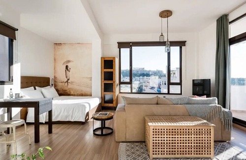 Monastiraki Apartment | Explore Nightlife Near an Apartment With an Acropolis View