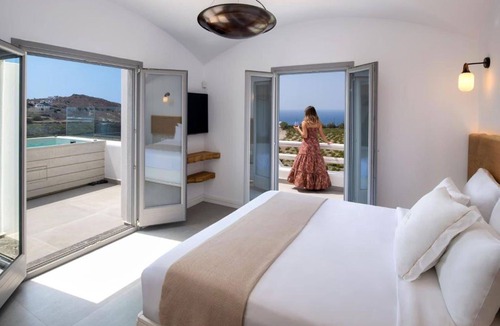 Akrotiri Villa | Golden Sunset Villa heated pool - My Rental Homes