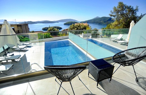Perigiali Villa | Impressive Sea View Lefkada Villa | 2 Bedrooms | Villa Polytelis | Panoramic