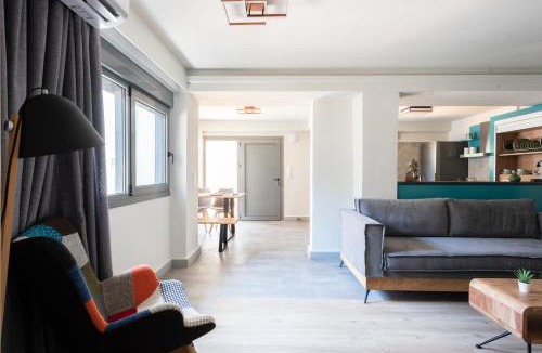 Kalamata Apartment | Kalamata Center Ground Floor 2BR Apt with Small Yard & 1Gbps Fiber