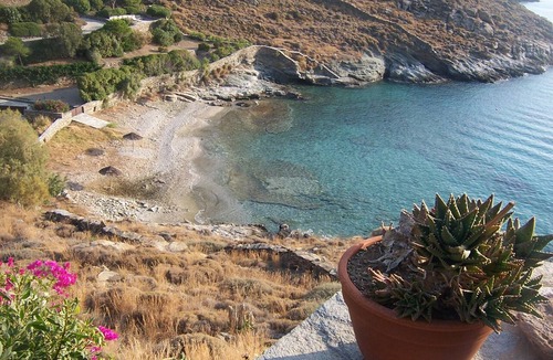 Pisses Apartment | Kastellakia Beach House-2 bedroom apt, feet-in-the-water, "private" beach