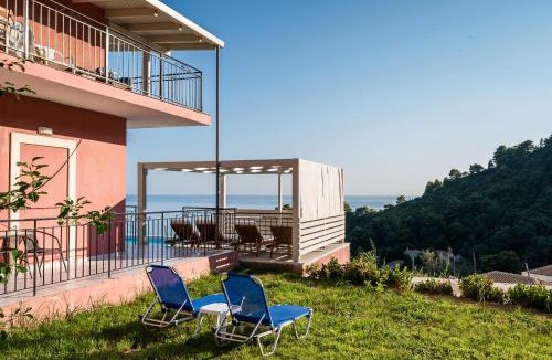 Sinarades Apartment | Kontogialos Beach - Sea View Pool Villa