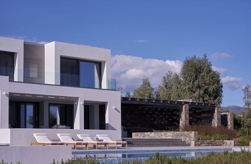 Ammoudara Villa | Luxury Seafront Crete Villa | Villa Gigi | 6 Bedrooms | Private Heated Pool |.