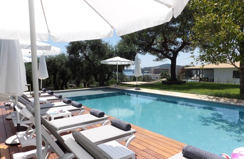 Dassia Villa | LUXURY VILLA WITH SEA VIEW,LARGE PRIVATE POOL CLOSE TO THE SEA