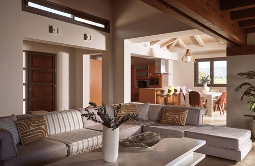 Planos Villa | Merovigli 4 bedroom villa with private pool and sea views