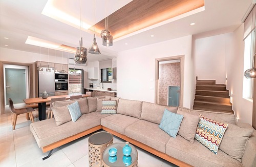 Filaki Villa | Minoas Luxury Villa 3 Heated Pools 28 guests