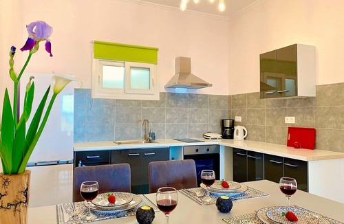 Barbati Apartment | Nissaki Sunlight Apartment with views