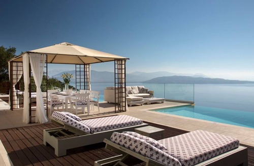 Katavolos Villa | Nissaki View - Eight Bedroom Villa, Sleeps 16