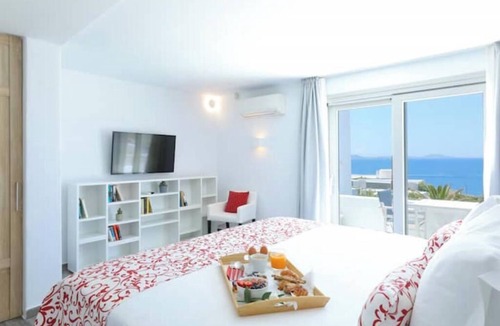 Agios Stefanos Hotel | O Lofos URANOs Villa with Sea View/Private Pool