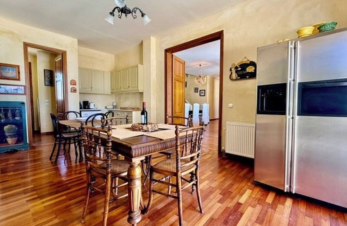 Svoronata House | Palm Villa Ammes | Luxury Estate Pool Tennis Court Steps from Ammes Beach