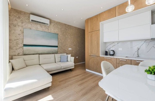 Dhermi Apartment | Pearl Coast Drymades | Elegant 2BR Apartment by PikHost
