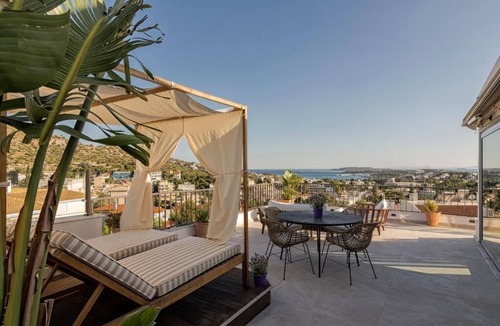 Vari-Voula-Vouliagmeni Apartment | Penthouse with breathtaking view of the Vouliagmeni bay
