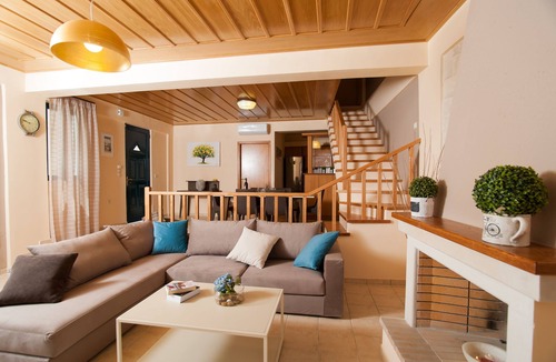 Panormos House | Peonia & Ortansia villas,Modern Family Villas near the sea in Panormos Crete