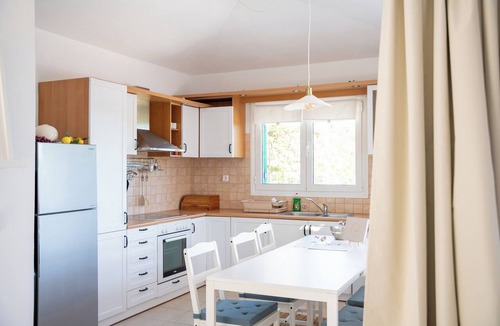 Achladies House | Quiet villa with ocean views and a private garden—a 5-minute walk from the beach