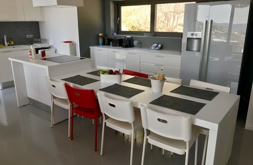 Marathon Villa | Relax at RED GREY SEAVIEW VILLA, with Private Pool, Schinias, Marathon, Attiki