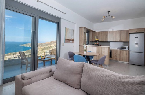 Agia Pelagia Villa | Rock Of Angel Villa 4 bds 3 ba with stuning Sea view!