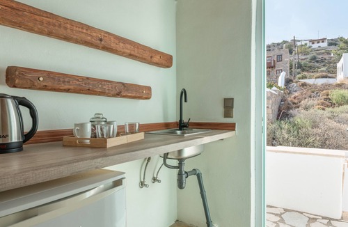 Skala Apartment | Room 'Double Sea View No 2' with Sea View, Wi-Fi and Air Conditioning
