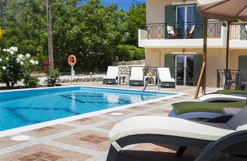 Kaligata Villa | Rose Villa: Large Private Pool, Sea Views, A/C, WiFi