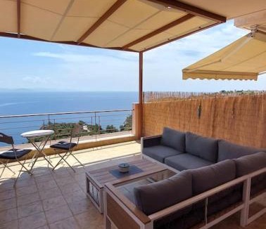 Mavrovouni Apartment | Simply Meraki Gytheian apt with Panoramic Sea View