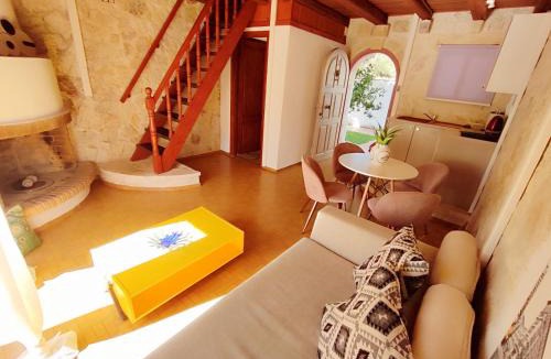 Minia House | Spasmata Village - Seaside Stone Maisonette Spacious & Quiet Only Adults