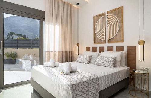 Kournas Villa | Stone Heaven Luxury Villa with Private Heated Pool