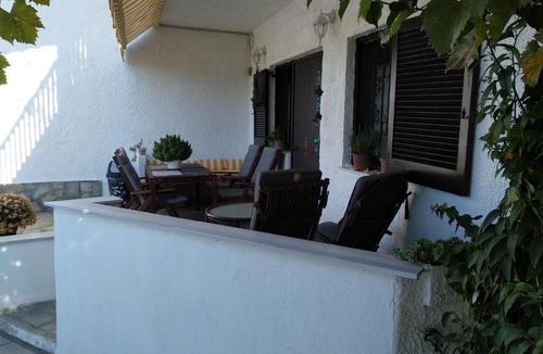 Skala Fourkas Apartment | Strandhaus mit Meerblick in Skala Fourkas