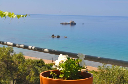 Parelia Apartment | Studio Apartments, adult and children's pool, sea View - Pelekas Beach, Corfu