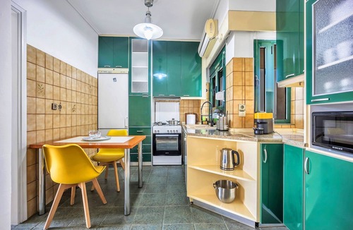Mets Apartment | Sunny 3bd cozy flat spectacular Acropolis view