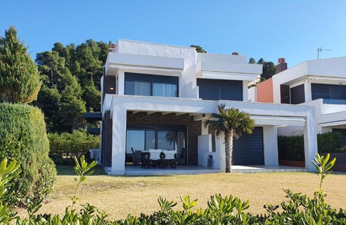 Kassandra Villa | The Cacti II , Luxury Beachfront Villa, Possidi