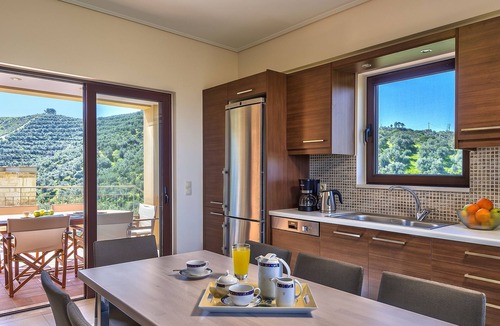 Agia Villa | Unique four bedroom villa with amazing mountain and breathtaking sea view.