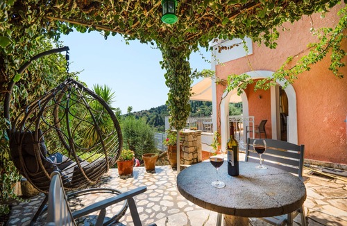 Petaleia Villa | Villa Anastasia: Amazing views of Kerasia, private pool, WiFi, A/C