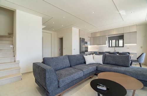 Tsoukaladhes Villa | Villa Aurelia-Private Pool, Jacuzzi & Sea Views