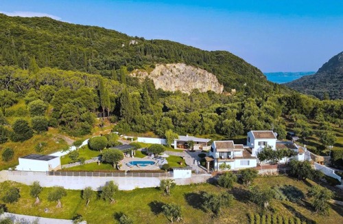 Dafnata Villa | Villa Claire Corfu - 10-Acre Private Pool Villa with Guesthouse