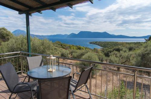 Katomerion House | Villa Iliogioma Stone Villa with Pool in Meganisi Island