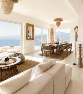 Samos Town Villa | Villa Issima Samos, Breathtaking Sea View & Jacuzzi