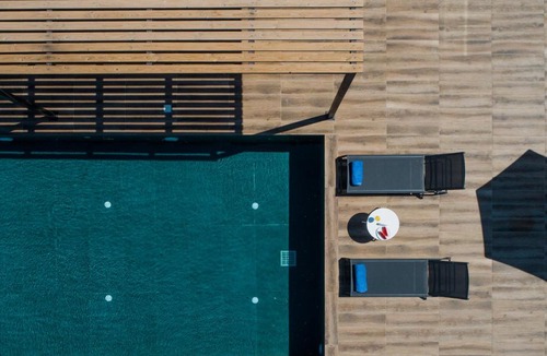 Plateies Villa | Villa Lefka with Private Infinity Pool & Panoramic Sea Views