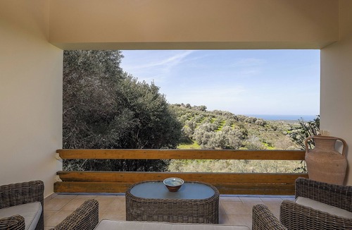 Kirianna Villa | Villa Olive Blue, with Sea View and private pool-Adults Only