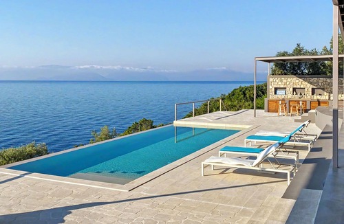 Evgiros Villa | Villa Oneiro: Exclusive Escape With Private Pontoon & Luxe Amenities