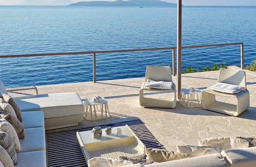 Evgiros Villa | Villa Oneiro: Exclusive Escape With Private Pontoon & Luxe Amenities