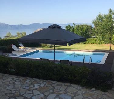 Skroponeria Villa | Villa Skorponeria, pool & sea