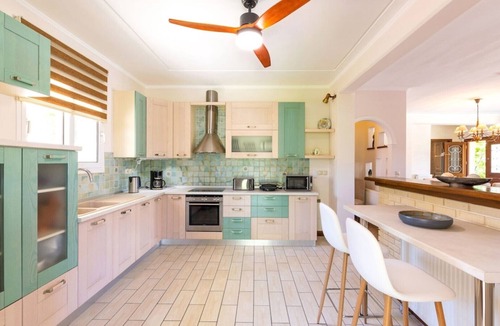 Dassia Villa | Villa St. Nicholas House, Family Friendly, Large Heated Pool, 300m to the beach.