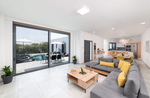Agia Marina Villa | Villa Zaneti - Holiday Villa Rental with private pool near the sea in Agia Marina, Crete Island,.