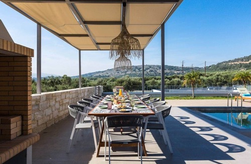 Apokoronas Villa | VIP Villa Aori mountain view & private heated pool