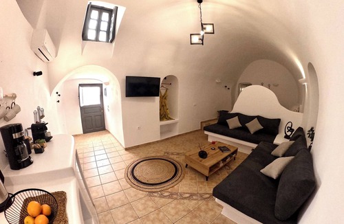 Fira Villa | Wine Cellar House | Exclusive retreat that redefines luxury living in Santorini