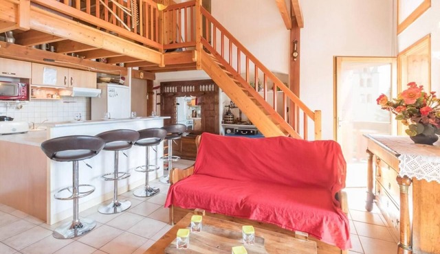 3rd floor, view mountain, balcony, tv, 120m², Serre Chevalier in Briançon