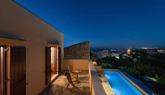 Abrakamus villa in the center of venetian village
