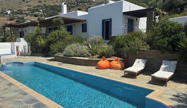 Beautiful home on the unspoilt island of Andros
