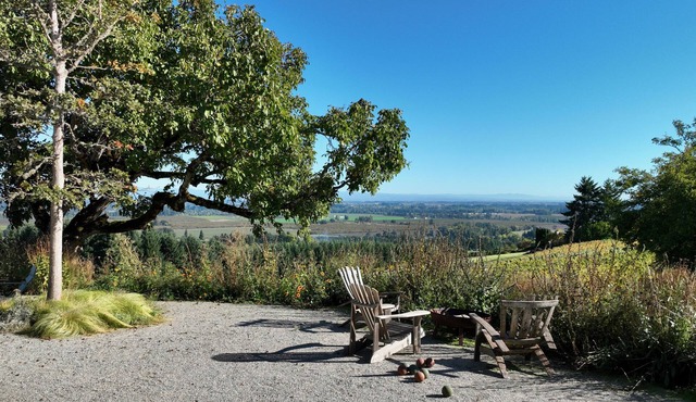 Brand new lodging, perched high atop the Dundee Hills @ White Walnut Estate! in Dundee