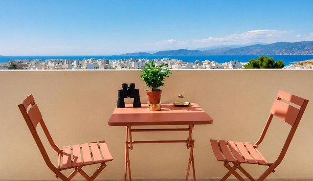 Canvas Nest Corinth- Sea & City View